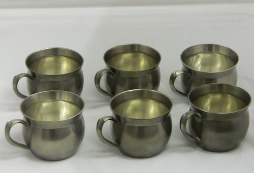 6 Teetassen