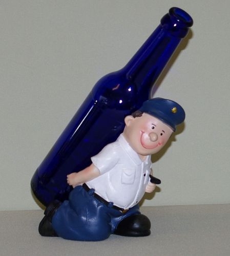 Flaschenhalter Polizist