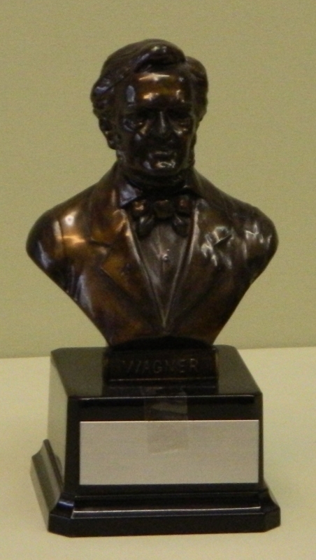 Bronzefigur Komponist Wagner