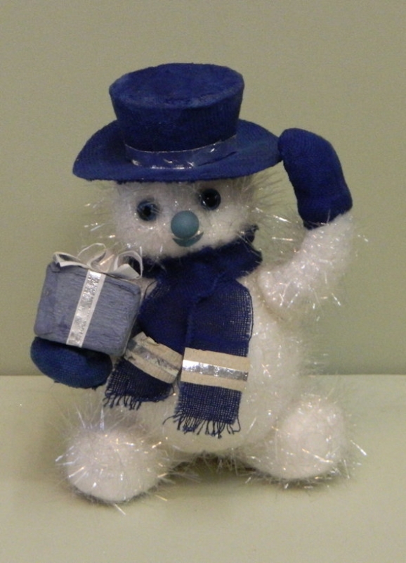Schneemann Styropor