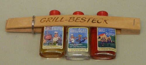 Holz-Grillbesteck