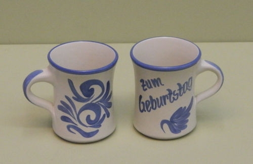 Tasse aus Steingut