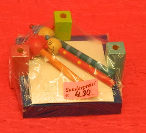 Zettelbox mit Figurstiften