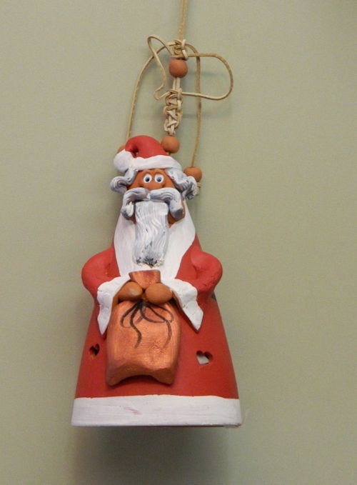 Hängeglocke Weihnachtsmann