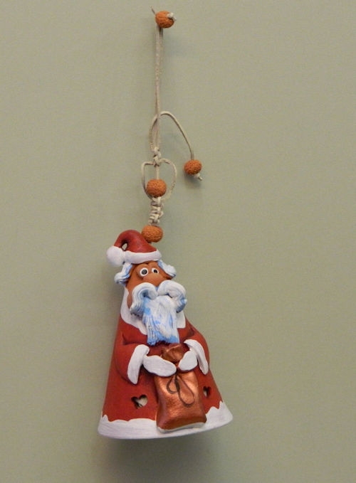 Hängeglocke Weihnachtsmann